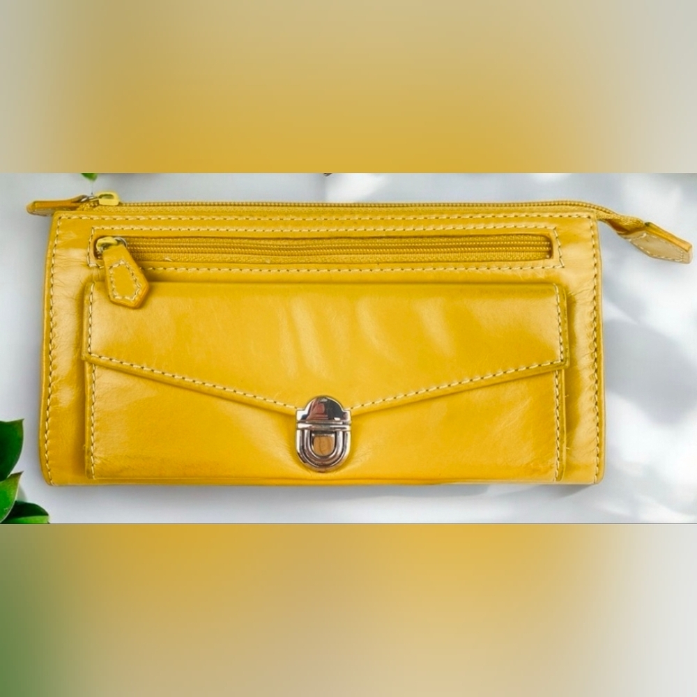 Nordstroms Yellow Long Wallet - Picture 2 of 9
